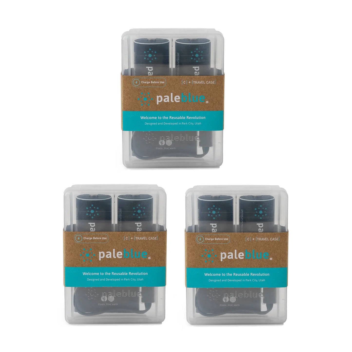 C Rechargeable Batteries with USB-C