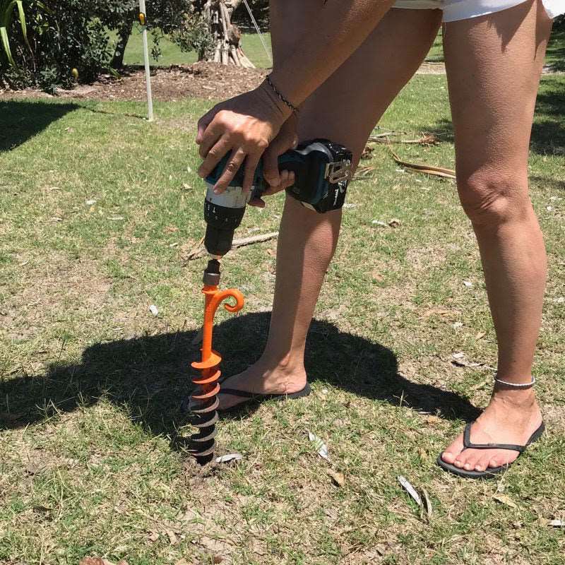 GroundGrabba Lite 12 Pack Camping Kit with Spring Ropes