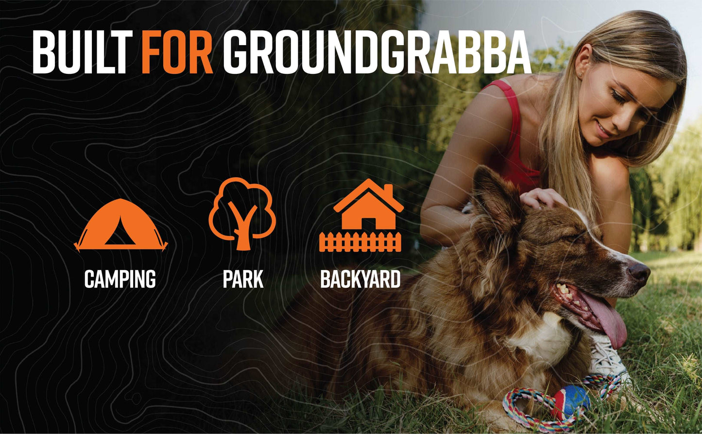 GroundGrabba Tear Drop HookWasher 6 and 12 Pack
