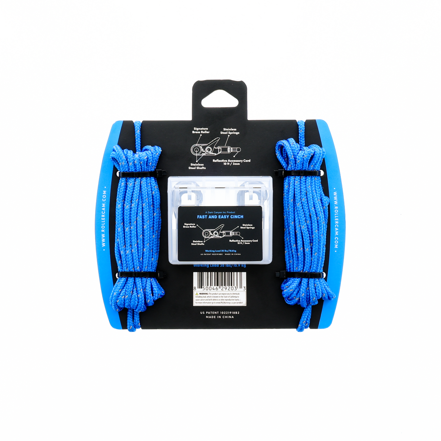 6-Pack Roperoller with Accessory Cord and Carry Case