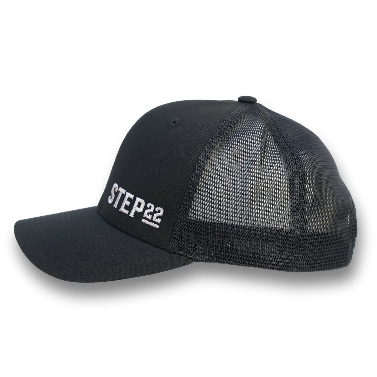 STEP 22 Mesh Hat Black