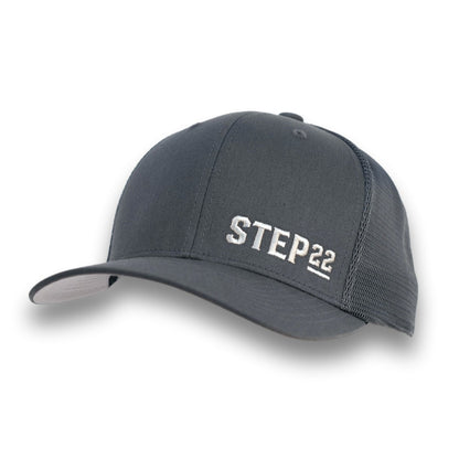 STEP 22 Mesh Hat Charcoal