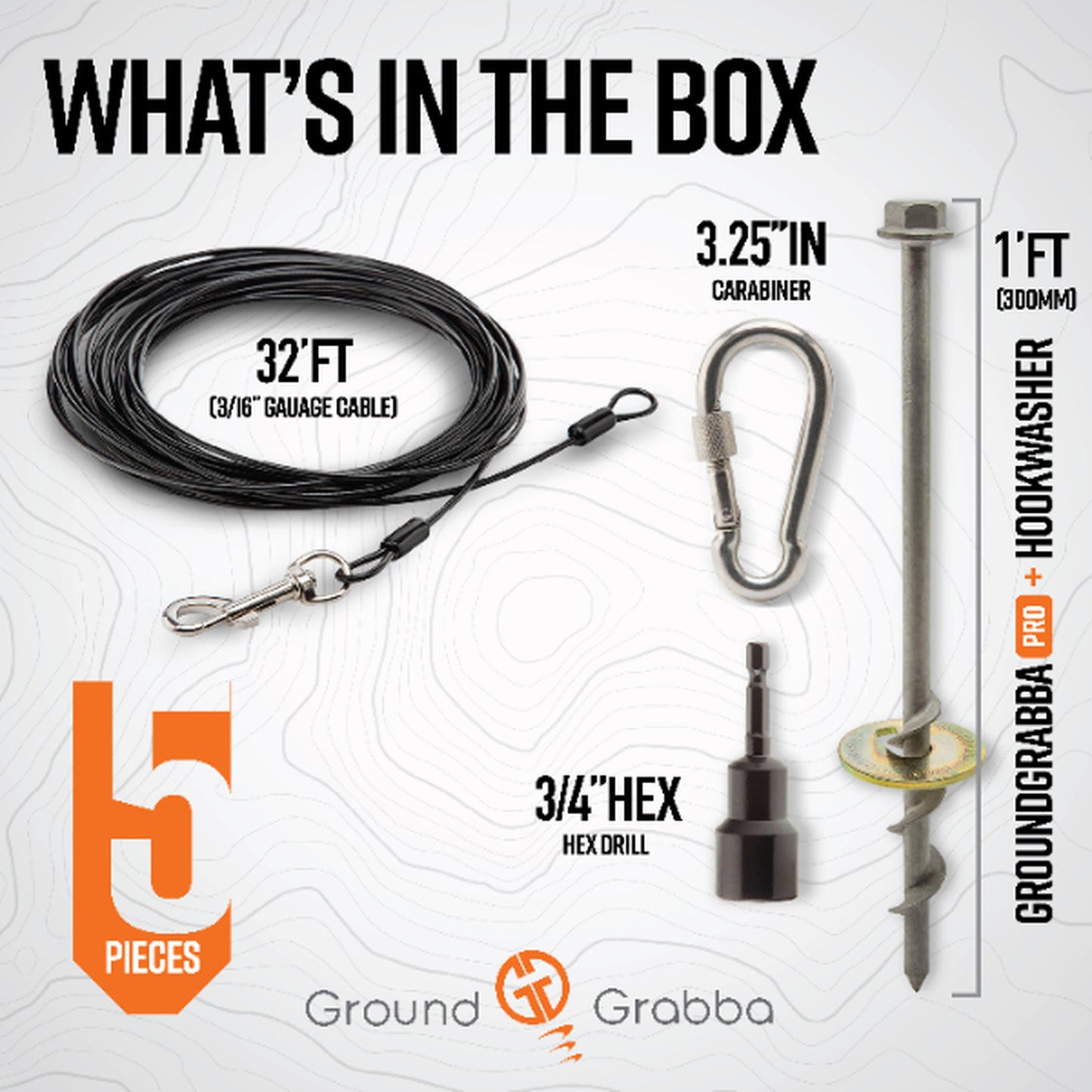 Grounded Paws Dog Tie Down Kit